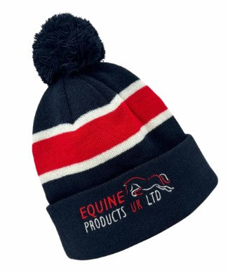 Wollmütze mit Bommel